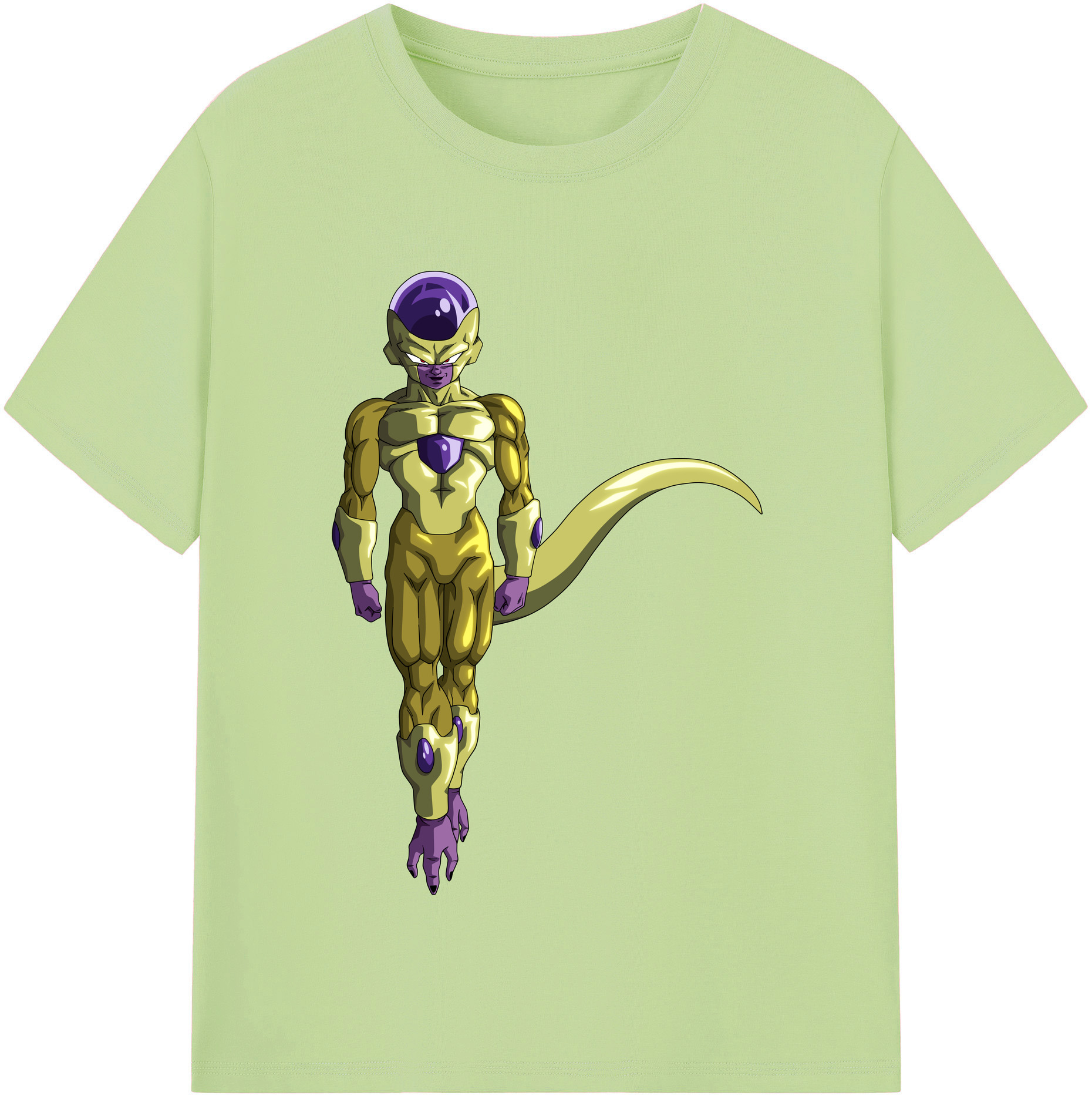 （画像用） ドラゴンボール フリーザ DRAGON BALL Frieza 綿100％半袖Tシャツ（フロントプリント）